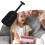 Bootspaddel  telescopic canoe paddle with nonslip grip for students black 5
