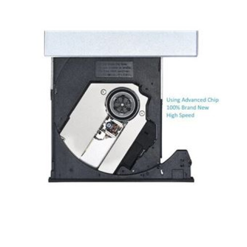 Μονάδα USB DVD Super Drive με διπλή υποδοχή USB-A και USB-C, εξαιρετικά λεπτός και φορητός 1