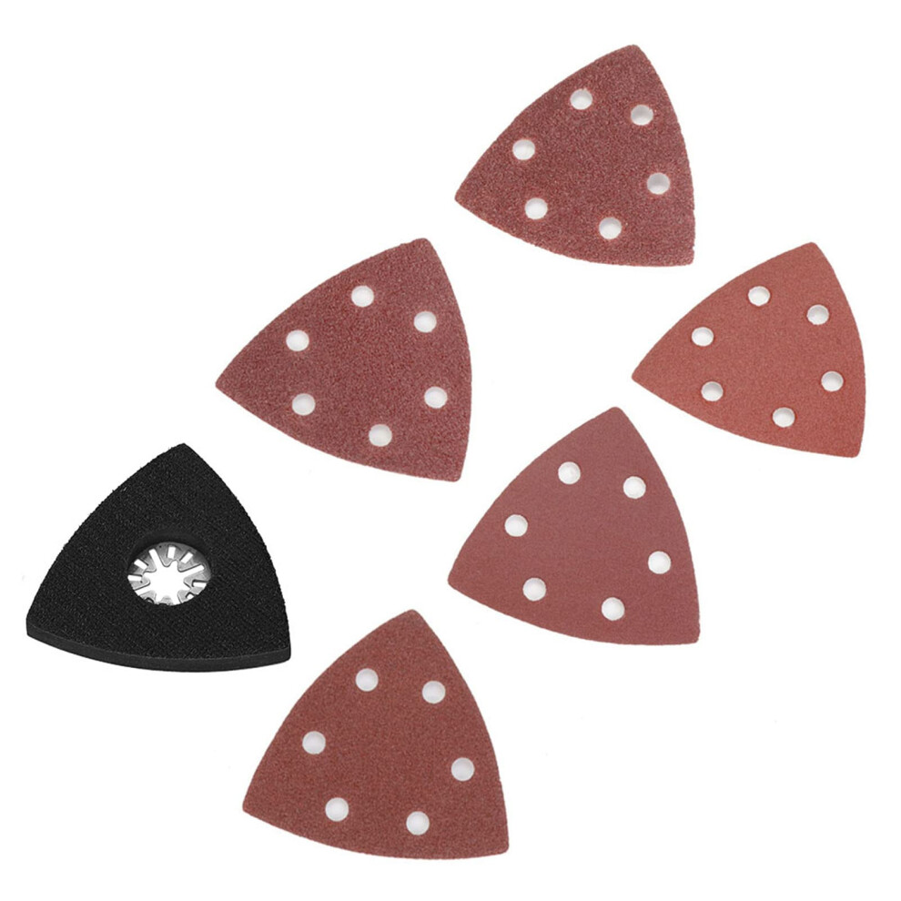Triangular Sandpaper Pad For Hook And Loop Sandpaper Suitable For Hardwood 9119770856326
