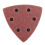 Triangular sandpaper pad for hook and loop sandpaper  Suitable for hardwood 2