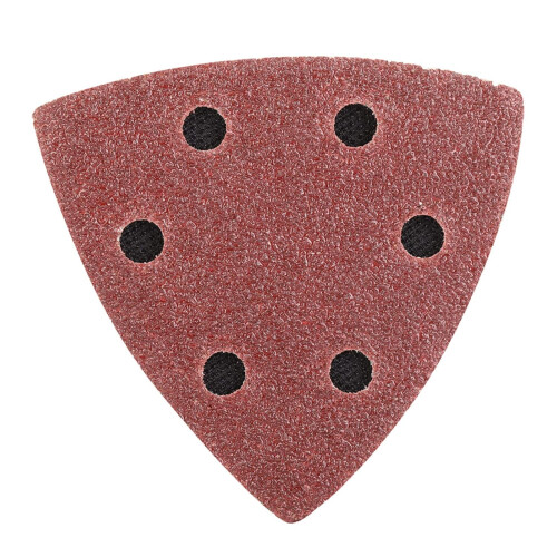 Triangular sandpaper pad for hook and loop sandpaper  Suitable for hardwood 1