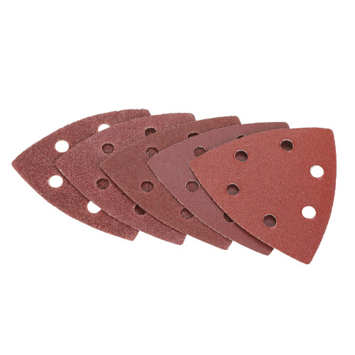Triangular sandpaper pad for hook and loop sandpaper  Suitable for hardwood 2