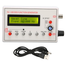 DDS Signal Generator For Precision Testing, High Stability Function Generator With Sine Wave Output And Adjustable Frequency, Frequency Counter Instru