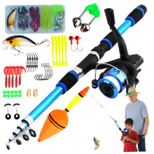 Kids Angel Pole, 's Fishing Tackle Set, 5.9 Feet Telescopic Fishing Kit for , Ref: 3474