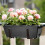 Flower box holder without drilling, adjustable UVresistant balcony box holder 2