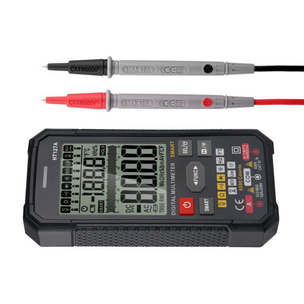 High Precise Digital Multimeter With Automatic Ranges-Ht127a 7696001256954
