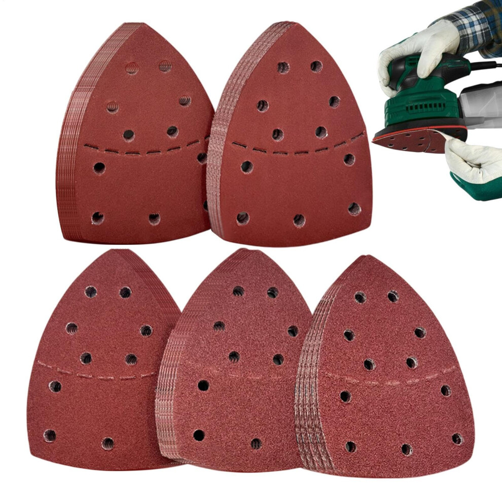 Sandpaper For Faux Furniture, Sanding Sheets Triangular Design For Metal Improved Efficiency For Car Polishing 9365049115445