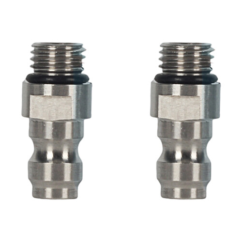 Stainless Quick Release Air Fitting M8x1 Check-    B 1