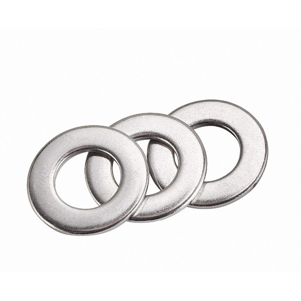 Metal Washer Spacer 304 Stainless Steel Flat Washers M3m20 (M8x14x1, 10Pcs) Ref: 3875 9365049115520