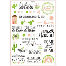 Water Resistant Rub On Sticker for Art Craft Candle Glassware-1