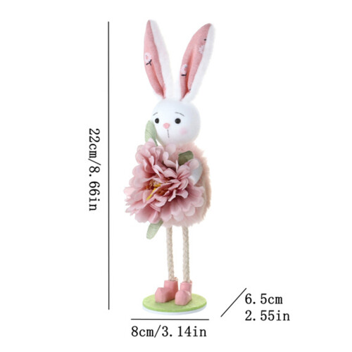 User Friendly Spring Rabbit Decors With Solid Construction 2