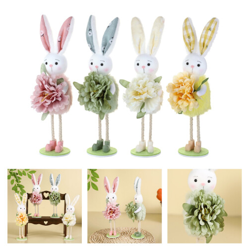 User Friendly Spring Rabbit Decors With Solid Construction 1