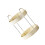 Cosmetic Organiser for Sanitary-cream white Double layer 1