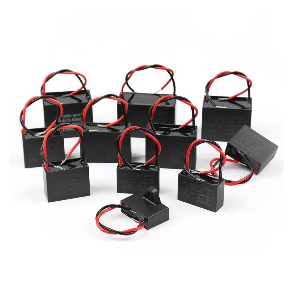 Cbb61 Fan Start Capacitor 1Uf 1.5Uf 2Uf 2.5Uf 3Uf 4Uf 450V Ref: 1094 9119770856777