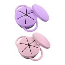 Set van 2 roestvrijstalen kindersnackcontainers van-pp