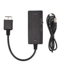 Gaming Console HDMI Adapter With Low Heat Generation And Plug And Play Setup, Works With PS1 PS2 PS3 And Features Exquisite Design For Modern Displays