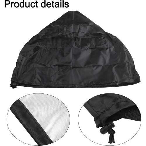 's outdoor activity table cover, waterproof with mesh slits, adjustable drawstrings, for sandwater play table 2