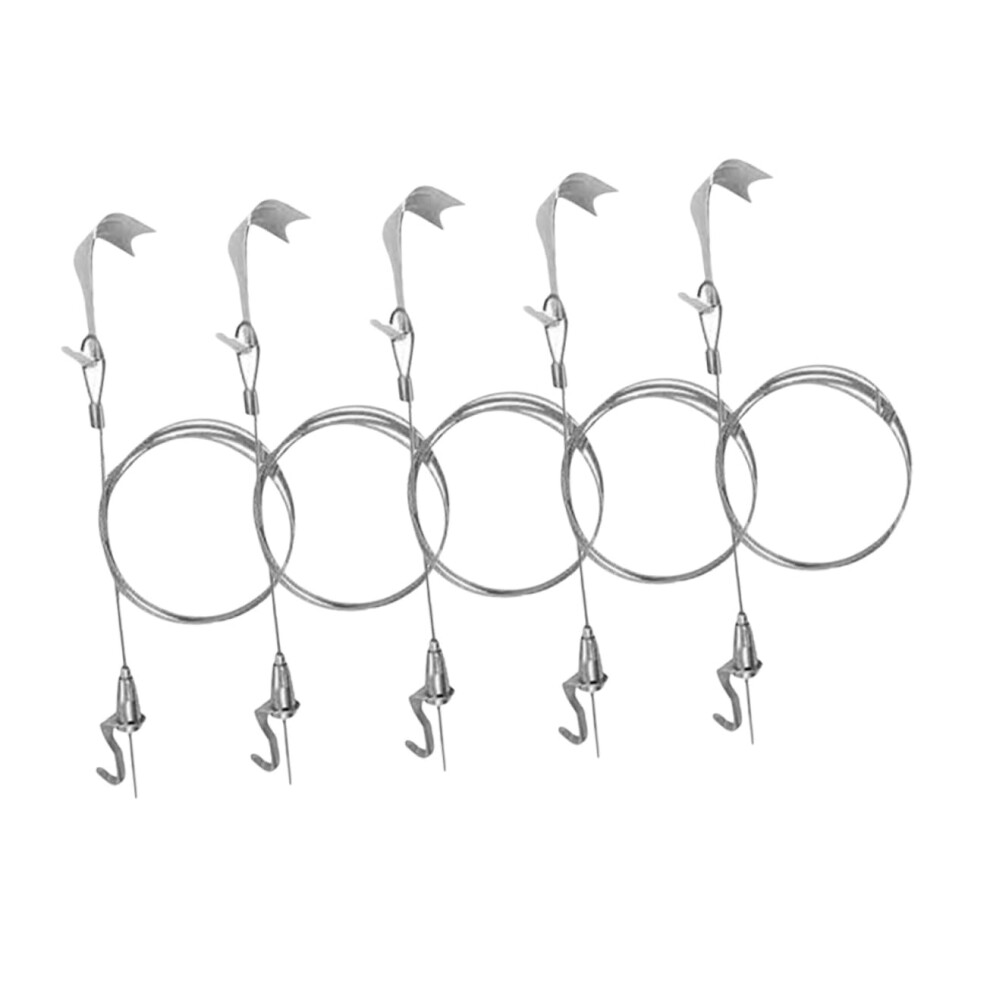 Hook For Picture Hanger Drywall Picture Hanger Hanging Wire Iron Silver 9365049116398