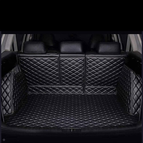 Waterproof Full Coverage AntiSlip Leather Car Boot Liner Black for VW TCross 2019+