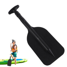 Kayak paddle  's telescopic with nonslip grip for students, teens black
