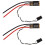 Controlador de velocidade eletrônico digital (ESC) para drones de corrida FPV, compacto e sem escovas, compatível com DShot150, 300 e 600, com luz 7