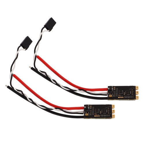 Controlador de velocidade eletrônico digital (ESC) para drones de corrida FPV, compacto e sem escovas, compatível com DShot150, 300 e 600, com luz 2