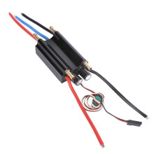 Sistema avanzato di controllo della velocità per barche RC, ESC per barche RC da 60 A con guscio in metallo per una durata senza pari, design di