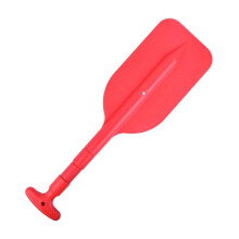 Telescopic Plastic Boat Paddle, Folding Rudder, Ski and Canoe Paddle Small Safety Boat Accessory/67 (Color : Red) Ref: 2402