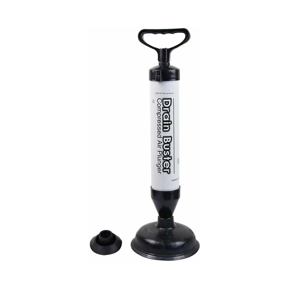 Multi Drain Powerful Plunger, Unblock Toilets Bathtubs Sinks Drains Adjustable Fit High Pressure Pump, Durable Construction For Commercial Residential 9554910849712