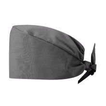 Adult Doctor Nurse Hat Scrub Hat Elastic Sweatband Plain Gray Hair Protection