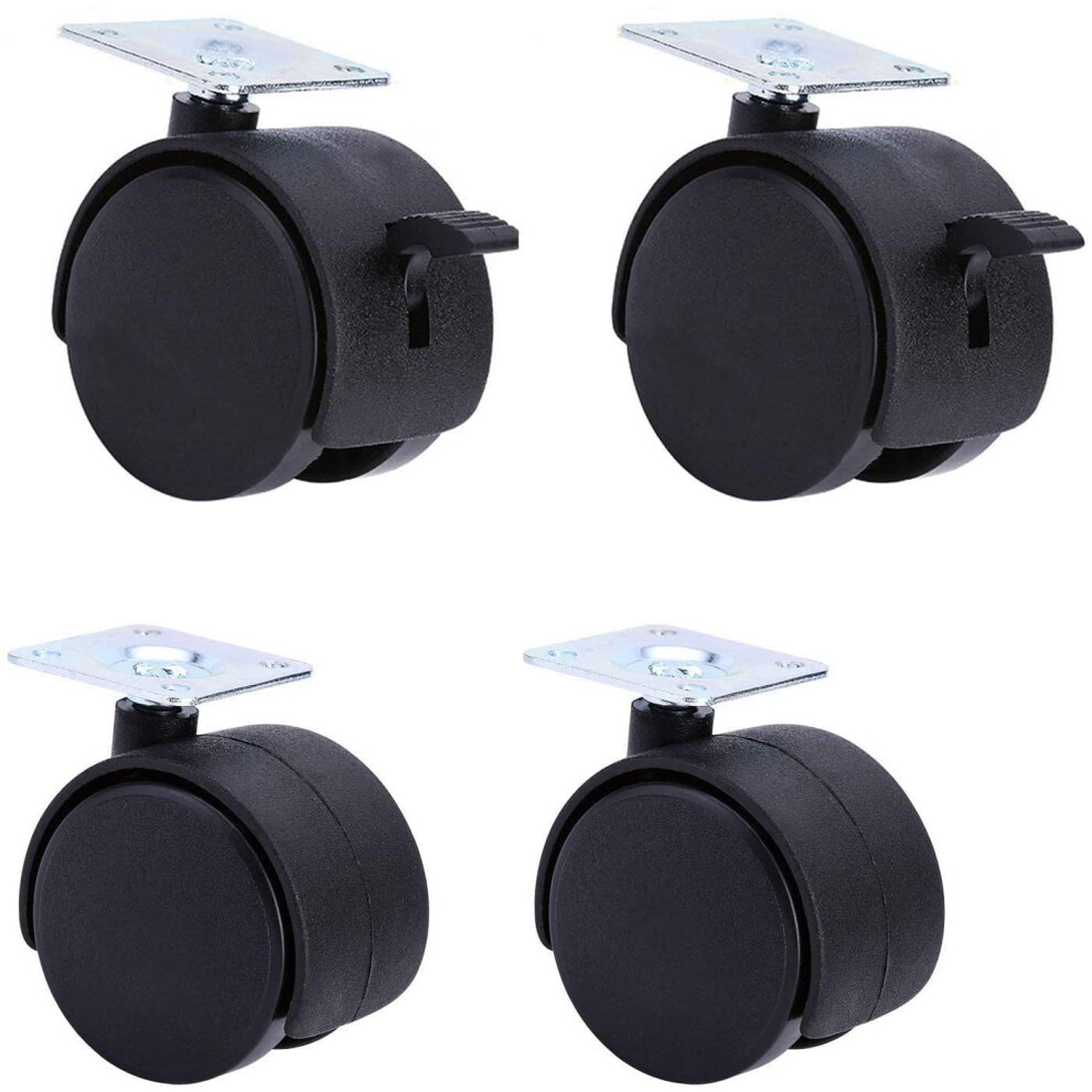 Replace Rollers, 4Part Plate Rollers, Universal Rollers For Faux Furniture, 360 Swivel Rollers, Highperformance Casters 9119770859471