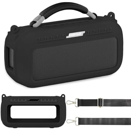 Replacement Cover for Bose SoundLink Flex 2nd Gen Bluetooth Speaker, Perfect Fit Full Functionality Without Removal Durable and Sturdy Protective Slee