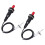 Push Button Igniter with Long Cable, Ceramic Electrode Ignition Kit for Kitchen Igniter Gas Fireplace, Propane Push Button Piezo Ignition System, No B 4