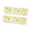 Plastic Horse Shape Hanging Decorations For TreeMantels-Gold 1