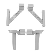 Pieds d'atterrissage avant pour drone DJI Mavic Air 2 : stabilité et protection améliorées, garde au sol accrue, construction durable et