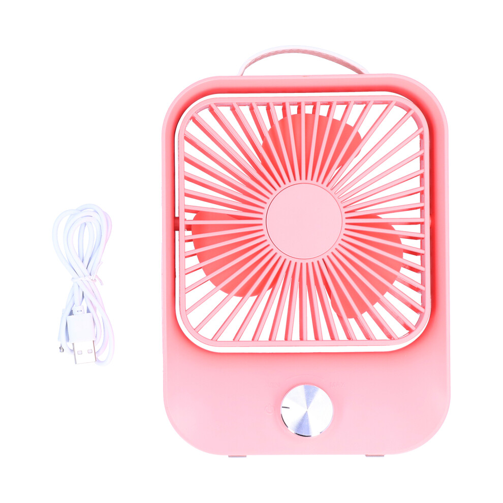 Portable Usb Desk Fan: Rechargeable Travel Fan For Sleeping Ultra-Quiet Small Personal Fans With Stepless Speed Regulation 9453559770589