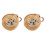 Miniature Plush Animal Pouch Storage Solution For-round kitten 1