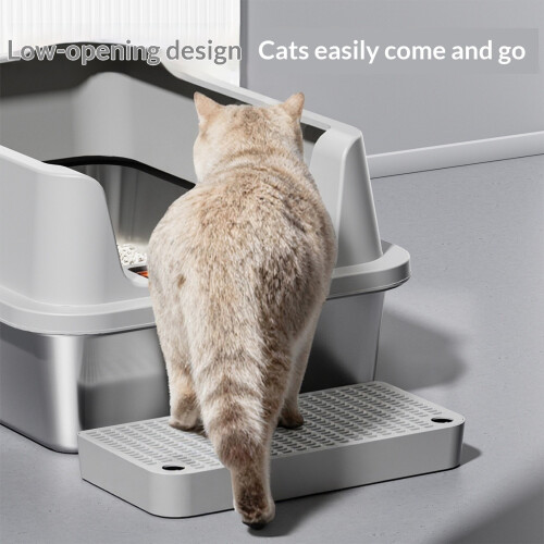 Ventilated Semi Enclosed Stainless-light gray 50CM 15CM basin 1