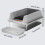 Ventilated Semi Enclosed Stainless-light gray 50CM 15CM basin 3