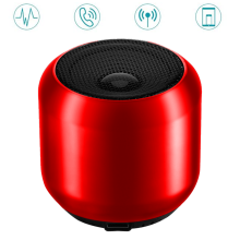 Alloy Essence, tragbarer kabelloser Bluetooth-Lautsprecher, integrierter Subwoofer für satten Bass, Aluminiumgehäuse, Freisprechfunktion, für den