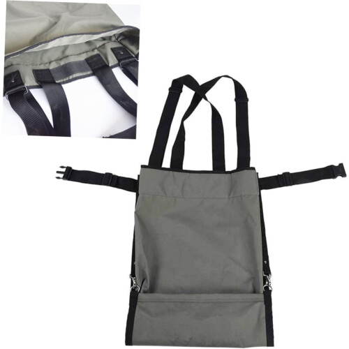 Adjustable apron for fruit and vegetables storage bag for gardening work 2
