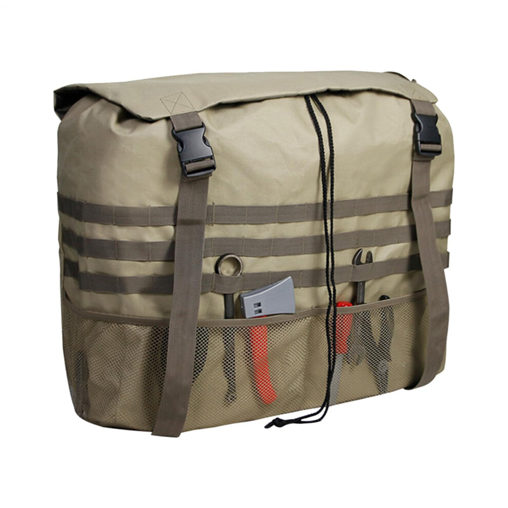 Spare Tire Trash Bag For Offroad Vehicles, Heavy Duty Oxford Overlanding Gear With Adjustable Straps 9365049118804