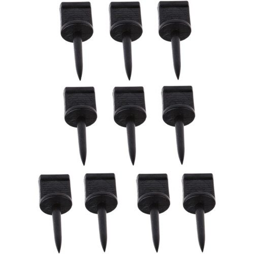 10pcs Bow Nail Target Archery Target Nail Black Ref: 9961 2