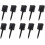 10pcs Bow Nail Target Archery Target Nail Black Ref: 9961 2