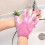 Exquisite Bath Companion, Γάντια Απολέπισης με Έλαιο Αβοκάντο, Διπλής Υφής για Απαλή 5