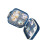 Seven Division Pills Box Clear Materials-Peacoc Blue 1 small 1