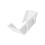 Support de rangement et d'exposition fonctionnel-crochet blanc 1