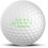 Pro V1 Golf Ball  Individually Printed with Your Text Image or Logo (12) Ref: 1087 3