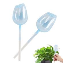 Glaspflanze Glass plant Gießenbirnen Watering bulbs 2x Decorative glass watering spikes Bltenförmige Auto planter