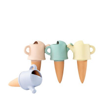 Pack of 4 Clay Cone Watering for Potted, Indoor, Hanging Outdoor Plants Ref: 7846